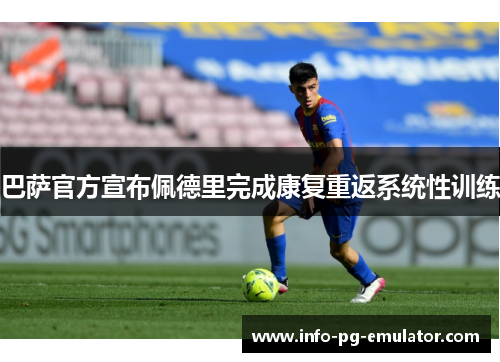 巴萨官方宣布佩德里完成康复重返系统性训练
